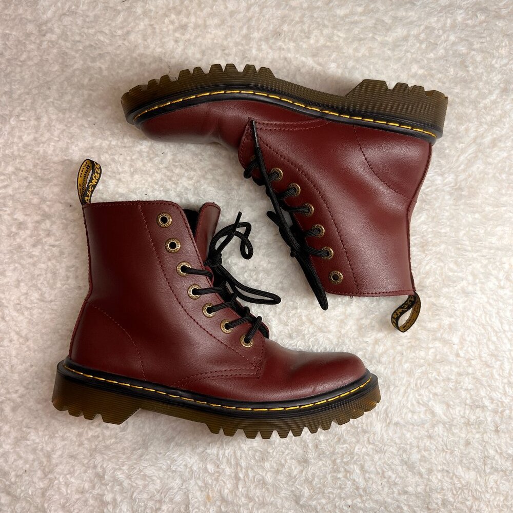 Dr. Marten Cherry Red Boots EUC